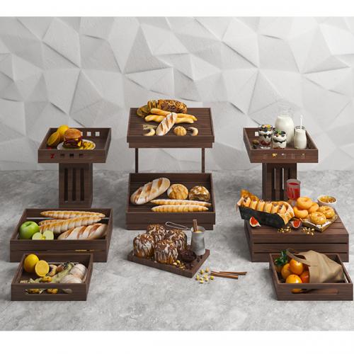 Buffet Elevation Display Set 