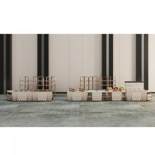 Foldable Buffet Station Combination Line