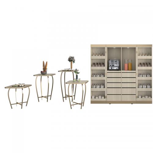 Foldable Buffet Table-Square 