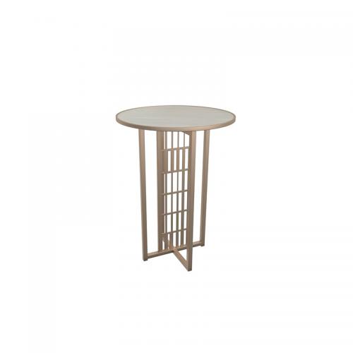 Foldable Cocktail Table  -With Pattern on Leg