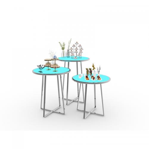Foldable LED Buffet Table -Round 
