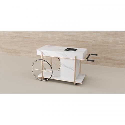 Induction Trolley- With Decorative Wheels