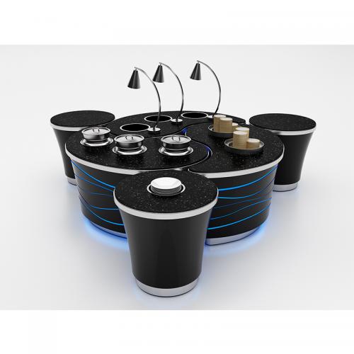 Jade Series Station with LED line