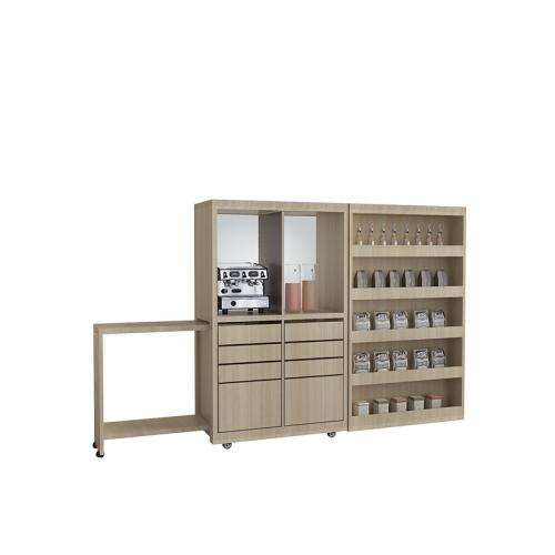 Mobile Coffee Cabinet -Extendable New