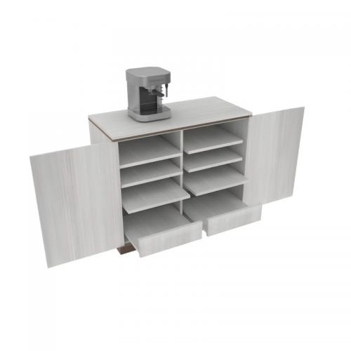 Mobile  Coffee Cabinet -Small