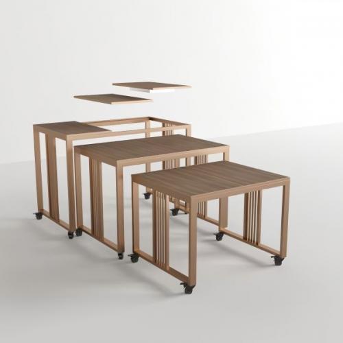 Modular Top-Nesting Tables 